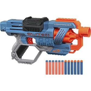 NERF Elite 2.0 Commander RD-6 Blaster - Geschikt voor kinderen vanaf 8 jaar - Inclusief 12 darts