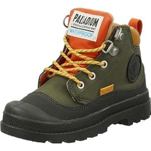 Palladium Pampa Hi Cuff HKR WP Sneaker, Olive Night, 31 EU, Olijfnacht, 31 EU