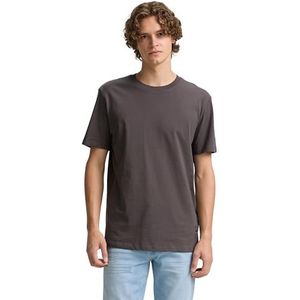 TOM TAILOR Denim T-shirt voor heren, 11587 - Pavement Grey, XXL