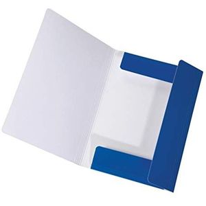 Origineel Falken LongLife map. Gemaakt van extra sterk karton met 3 flappen en elastiek voor DIN A3 blauw Opbergmap Tekenmap ideaal voor kantoor en school.