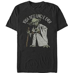 Star Wars: Classic - Green Uncle Unisex Crew neck T-Shirt Black L