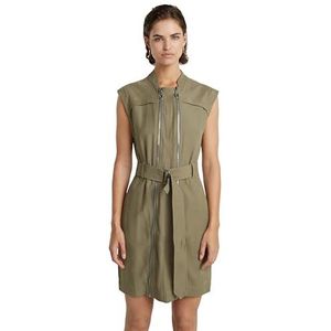 G-Star RAW Multi Zip Dress Wmn, Bruin (Coriander D24624-d522-g290), XXL