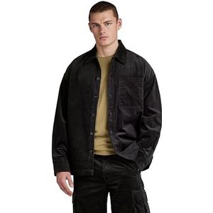 G-STAR RAW Boxy Fit Overhemd voor heren, uniseks, Zwart (Dk Black D23007-d405-6484), S