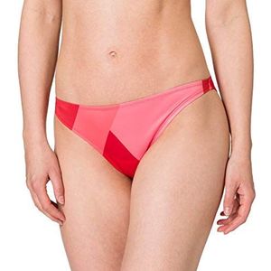sloggi Shore Kiritimati tanga bikini-broekje voor dames, Red - Light Combination, S