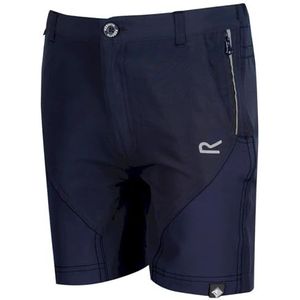 Regatta Kid's Sorcer Mountain Lichtgewicht waterafstotende UV-bescherming Sneldrogende Actieve Shorts, Navy/Navy, Maat 5-6