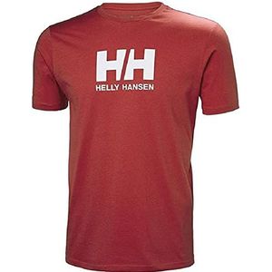 Helly Hansen Heren Standaard HH Logo T-shirt, 163 rood, klein