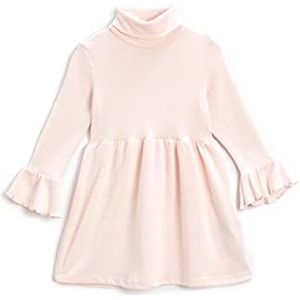 Koton Knit Dress Turtleneck voor meisjes en meisjes, roze (250), 9-10 Jaar