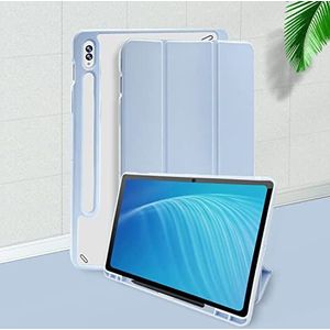 Hybride slanke hoes voor Samsung Galaxy Tab A8 10.5"" 2022 Model (SM-X200/X205/X207), schokbestendige hoes met transparante transpa