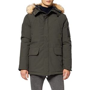 Schott NYC Parka voor heren, Kaki, L