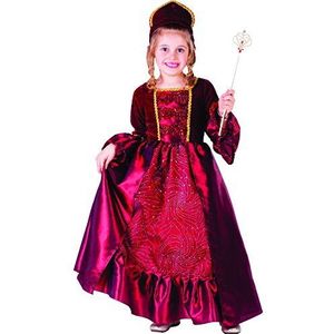 Dress Up America Burgundy Belle baljurk voor Little Girls