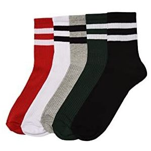 Trendyol Man Gestreepte 5 pack gebreide sokken,Zeer kleurrijk, Tek Ebat, Zeer kleurrijk, One Size