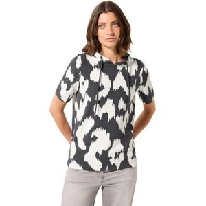 Cecil T-shirt voor dames, volcanic grey, XS