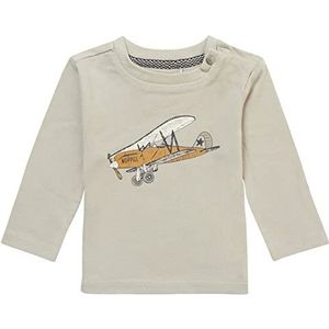 Noppies Baby Baby-jongens Boys Tee Margate T-shirt met lange mouwen, Willow Grey-N044, 50, Willow Grey - N044, 50 cm