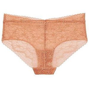 Skiny Dames Every Day In Shell Lace Slip, Powder, Regular, roze (powder), 38