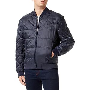 Tommy Hilfiger Gewatteerde jassen voor heren, Blauw (Woestijnhemel), M