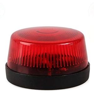 Atosa 63656 politie-sirene met licht en geluid, rood
