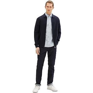 TOM TAILOR Overhem Uomini 1034902,31243 - Blue Navy White Stripe,L