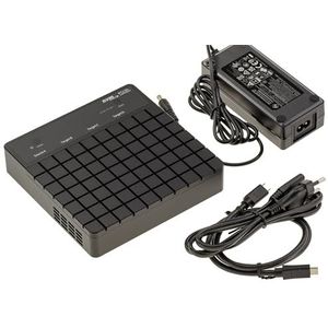 Boitier - Aluminium - 4x M2 ThunderB MW - Externe Behuizing voor NVMe SSD's - USB4 Thunderbolt