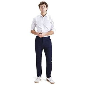 Dockers Heren Original Chino Skinny,Navy Blazer,36W / 32L