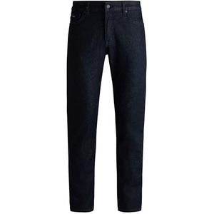 BOSS Re.Maine BC-C Regular Fit Jeans voor heren van comfortabel stretch-denim in donker indigoblauw, Dark Blue403, 35W x 34L