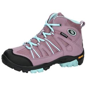 Brütting Ohio High trekking- en wandelschoenen voor meisjes, roze, turquoise, 40 EU