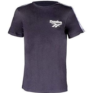 Reebok Big Taped Repeat T-shirt, kinderen, zwart, M