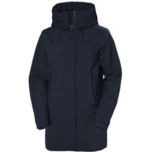 Helly-Hansen Victoria Mid Length regenjas voor dames, 597 Marine, XL