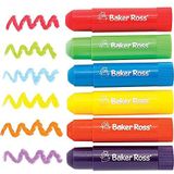 Baker Ross AX954 Regenboogkleurige Verf Sticks - Pak van 6, Verfstiften, Verf Sticks voor Kinderen, Verfstiften voor Kinderen, Kunst- en Knutselbenodigdheden