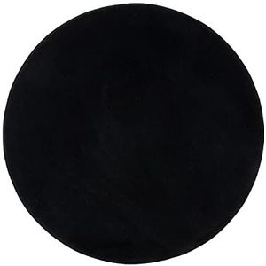 Gözze Badtapijt, rond, diameter 110 cm, RIO PREMIUM, zwart, 100000-110000-99