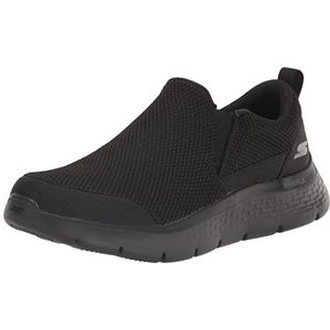 Skechers Go Walk Flex Impeccable II sneakers voor heren, Zwart textiel, 41.5 EU