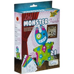 folia 50102 - knutselset Little Monster Friends ""Gary"", 21-delig - monstervriend van vilt om zelf te naaien