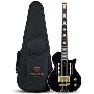 Traveler Guitar EG-1 Custom Elektrische Gitaar, Gloss Black (EG1C BKG)
