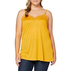 ONLY Carmakoma Carophelia Singlet Shirt voor dames, Golden Spice, M