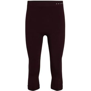 FALKE - Wool-Tech Protective - Heren Broek van Onderlaag - Rood Barolo - 3/4 M