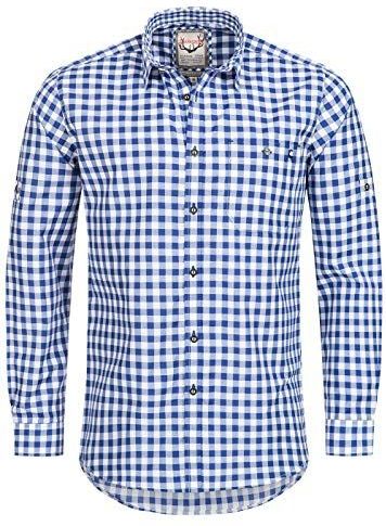 Stockerpoint - OC-Franzl - Klederdrachthemd - Blauw