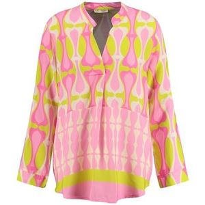 KEYLARGO Fusion damesblouse met V-hals, Powder Rose (1344), M