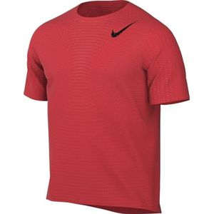 Nike Aeroswift Dri-Fit ADV korte mouw hardlooptop voor heren, Lt Crimson/Black, HJ3377-696, S
