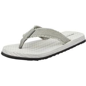 Skechers Tantrische sandalen voor heren, Grijs Canvas, 39.5 EU