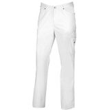 BP 1658 686 heren jeans van gemengde stof met stretch wit, maat 5l