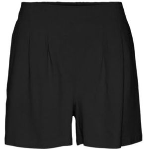 Vero Moda Dames Vmjesmilo Hw Shorts WVN Ga Noos, Zwart, XL