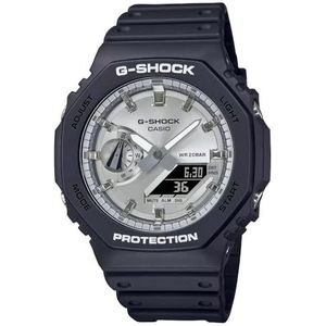 Casio G-Shock herenhorloge eiken - zilveren wijzerplaat (Ø 45 mm)