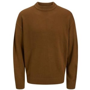 Jack & Jones - JJEURBAN JACK KNIT CREW NECK - Gebreide Trui - Monks Robe