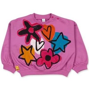 Tuc Tuc Pluche sweatshirt voor meisjes, roze, collectie Big Hugs, Roze, 6 Maanden