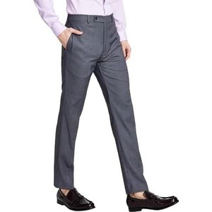 Calvin Klein Jerome zakelijke pakbroek voor heren, marineblauw, 32W / 30L