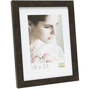 Deknudt Fotolijst, hout, zwart, 30 x 45 cm
