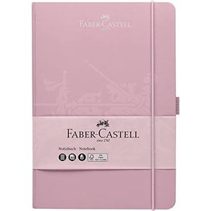 Faber-Castell 27826 - notitieboek DIN A5, 145 x 210 mm, papierkwaliteit 100 g/m² - FSC-mix, roze shadows, 1 stuk