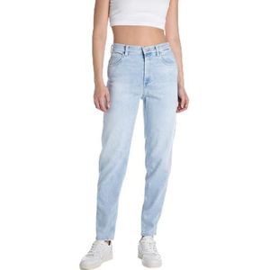 Replay Dames baloon fit jeans Keida, 010, lichtblauw, 32W x 32L