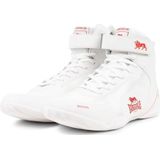 Lonsdale Unisex RUFFORD boksschoenen, wit rood, 45 EU, wit, rood, 45 EU