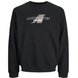 JACK & JONES Jcotier Print Sweat Crew Neck Sn Mni, zwart, 116