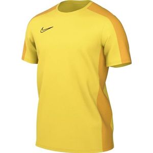 Nike Heren Short Sleeve Top M Nk Df Acd23 Top Ss, Tour Yellow/University Goud/Zwart, DR1336-719, 2XL